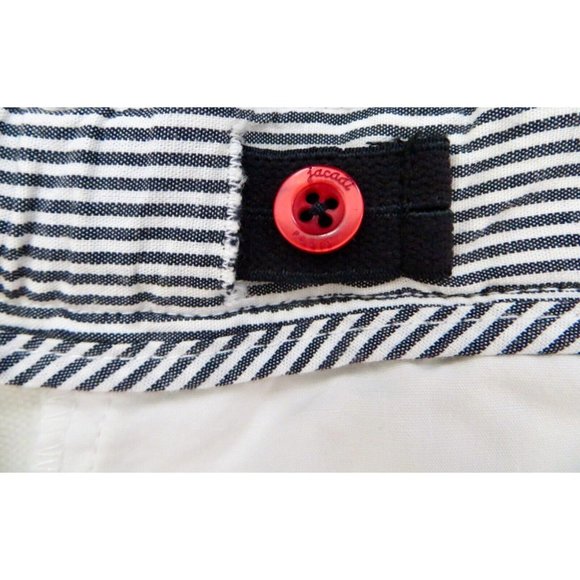 NEW! Jacadi Paris Denim Mini Skirt White Girls SZ 10 - Picture 5 of 7